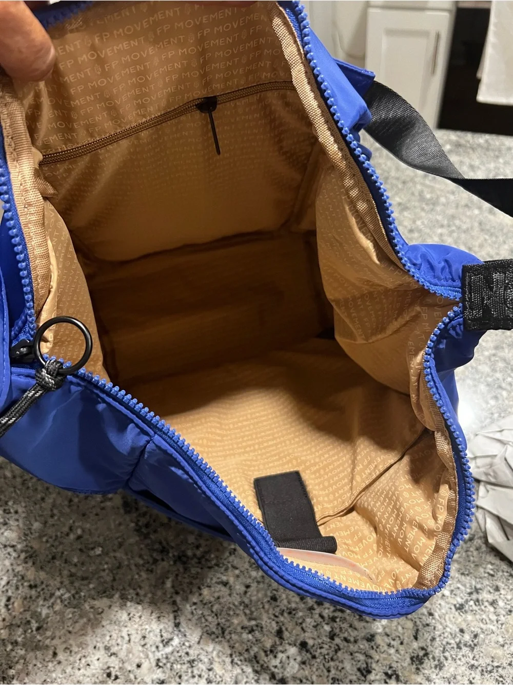 Free People No Time Zones Carryall Tote - Cobalt Blue